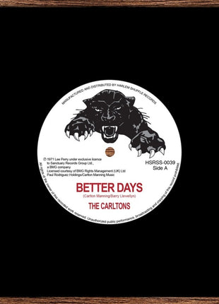 the album cover for Carltons / Lee Perry - Better Days / Station Underground News [Reissue]