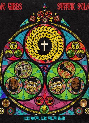 the album cover for Freddie Gibbs  / Statik Selektah - Lord Giveth Lord Taketh Away [Limited Edition] [Reissue]