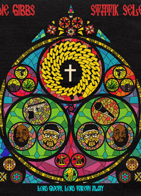 the album cover for Freddie Gibbs  / Statik Selektah - Lord Giveth Lord Taketh Away [Limited Edition] [Reissue]