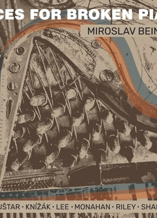 the album cover for Miroslav Beinhauer - Pieces For Broken Piano