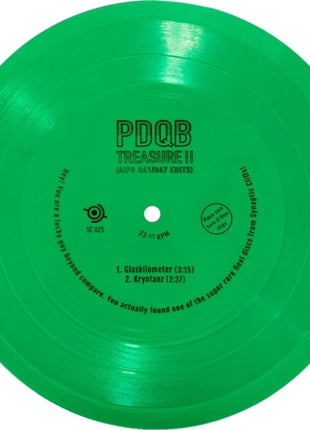 the album cover for Pdqb - Treasure Ii (Ep)