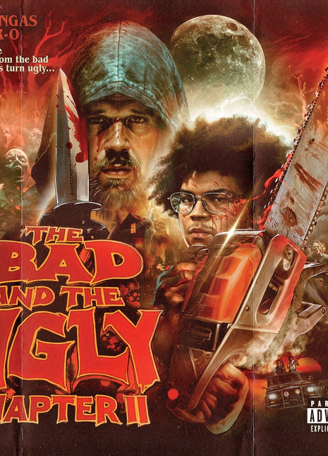 the album cover for A-F-R-O / Stu Bangas - Bad And The Ugly Chapter Ii
