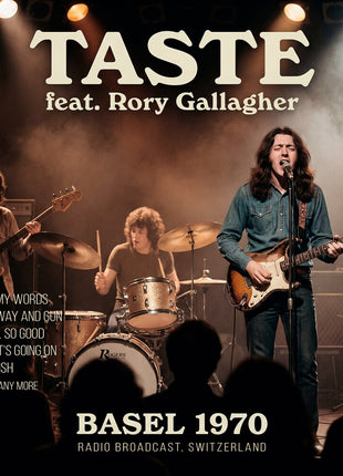 the album cover for Taste / Rory Gallagher - Basel 1970