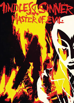 the album cover for Mindless Sinner - Master Of Evil [Reissue]