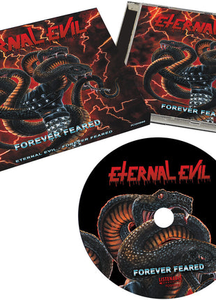 the album cover for Eternal Evil - Forever Feared [Limited Edition]