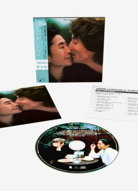 the album cover for John Lennon  / Yoko Ono - Milk & Honey [SHM-CD]