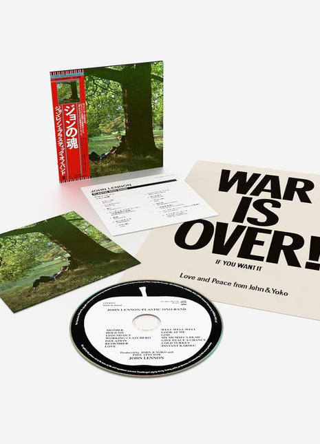 the album cover for John Lennon - Plastic Ono Band (Bonus Tracks) [SHM-CD]