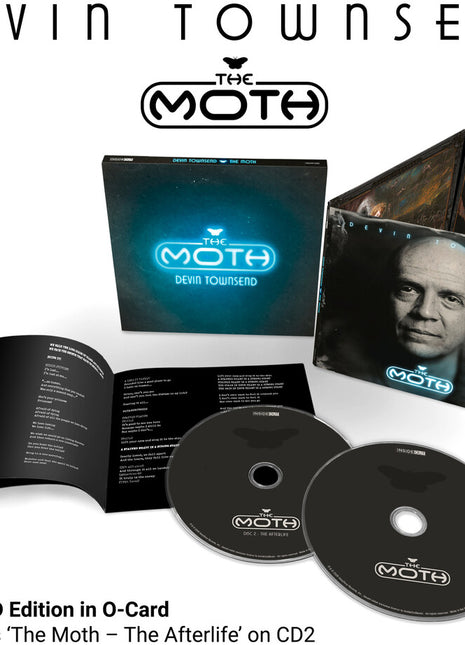 the album cover for Devin Townsend - The Moth