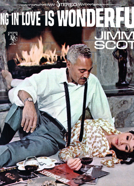 the album cover for Jimmy Scott - Falling In Love Is Wonderful