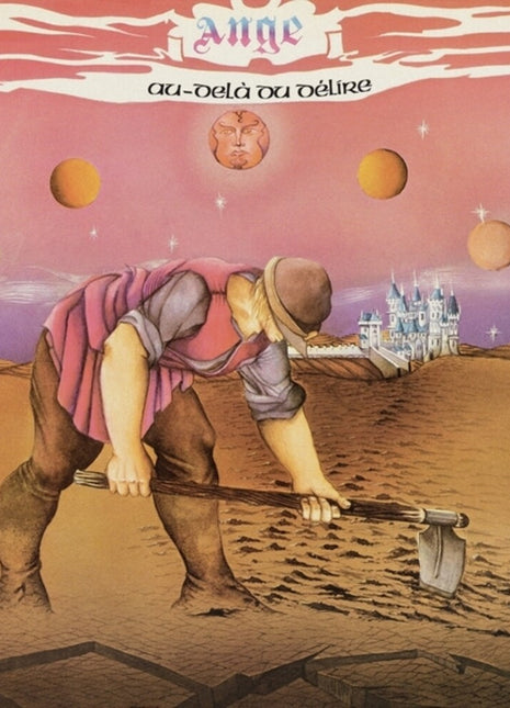 the album cover for Ange - Au-Dela Du Delire