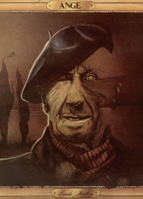the album cover for Ange - Emile Jacotey