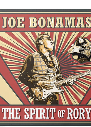 the album cover for Joe Bonamassa - The Spirit Of Rory Live From Cork [Digipak]