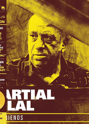 the album cover for Martial Solal - Just Friends - Yellow [Colored Vinyl] [Deluxe] [Limited Edition] (Ylw)