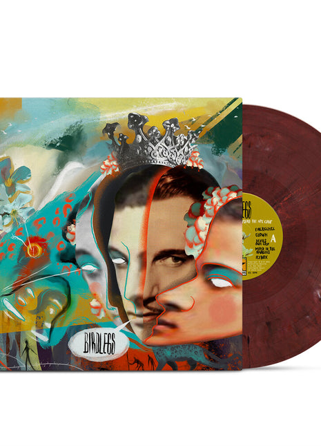the album cover for Birdlegs - Visions Beyond The Ape Cave [Colored Vinyl] (Gate)
