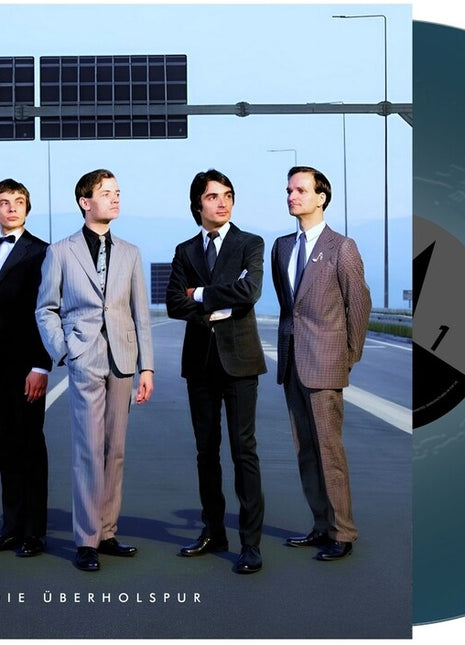 the album cover for Kraftwerk - 75 Die Uberholspur [Indie Exclusive] [Colored Vinyl] [Limited Edition] [Indie Exclusive]