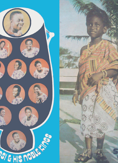 the album cover for Dr K.Gyasi & His Noble Kings - Sikyi Highlife