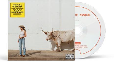 the album cover for Kacey Musgraves - Middle of Nowhere