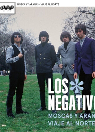 the album cover for Negativos - Moscas Y Aranas / Viaje Al Norte (Ep)