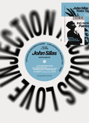 the album cover for John Silas - Water Sign (Ep)