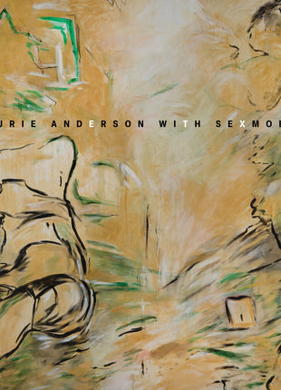 the album cover for Laurie Anderson & Sexmob - Let X=X (Live)