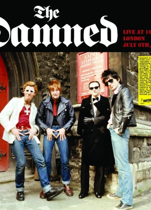 the album cover for Damned - Live At The 100 Club [Colored Vinyl]