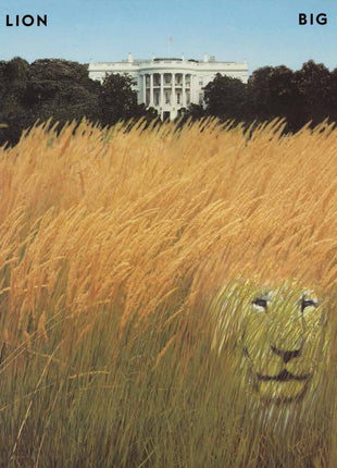 the album cover for White Lion - Big Game [Clear Vinyl] (Gol) (Aniv)
