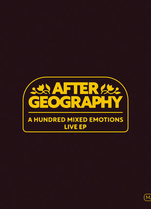 the album cover for After Geography - Hundred Mixed Emotions Live [Indie Exclusive] [Indie Exclusive]