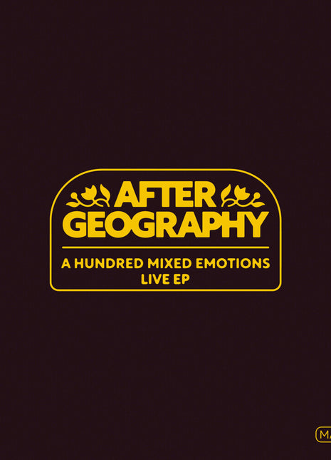 the album cover for After Geography - Hundred Mixed Emotions Live [Indie Exclusive] [Indie Exclusive]