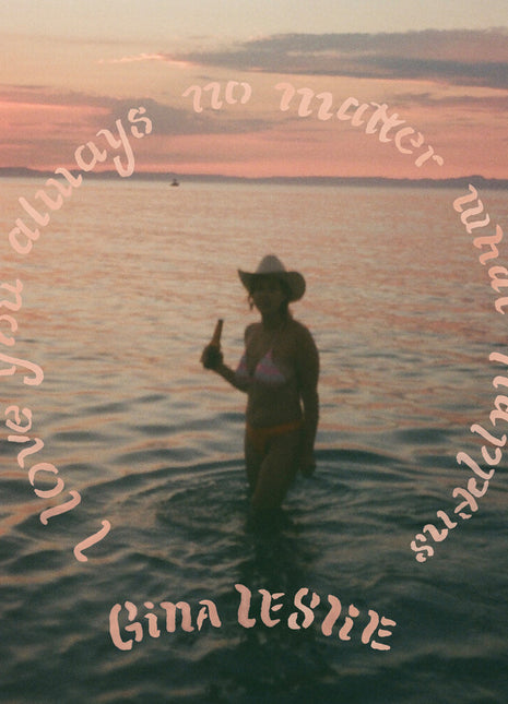 the album cover for Gina Leslie - Love You Always No Matter What Happens