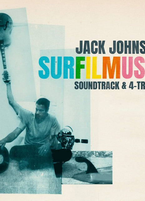 the album cover for Jack Johnson - SURFILMUSIC (Soundtrack & 4-Tracks) [Black]
