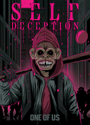 the album cover for Self Deception - One Of Us