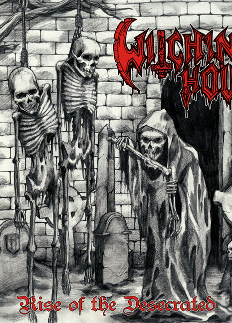the album cover for Witching Hour - Rise Of The Desecrated (Uk)
