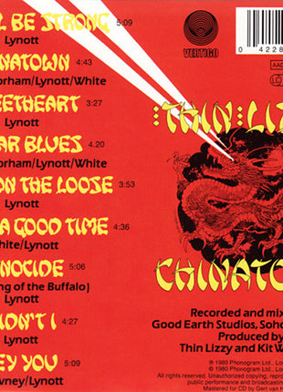Thin Lizzy : Chinatown (CD, Album, RE)