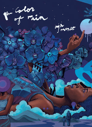 the album cover for aja monet - Color Of Rain [Black Vinyl]