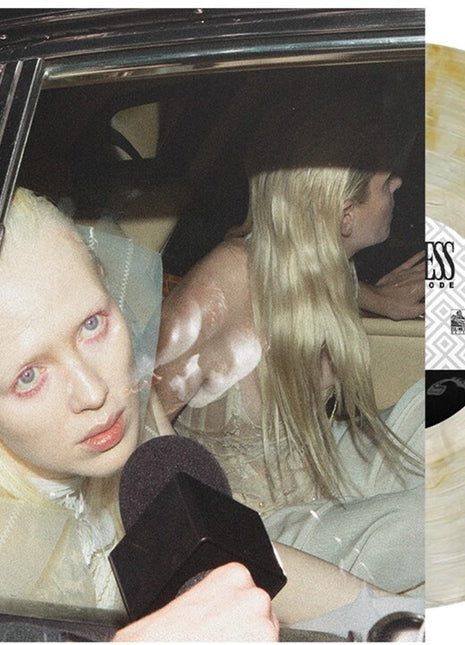 the album cover for Static Dress - Injury Episode [Clear w/ Gold Marble]