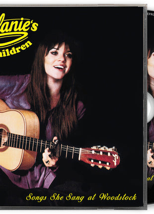the album cover for Melanie - Songs She Sang at Woodstock