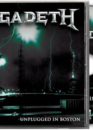 the album cover for Megadeth - Unplugged in Boston
