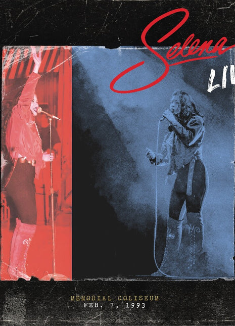 the album cover for Selena - Selena LIVE - Remastered 2026