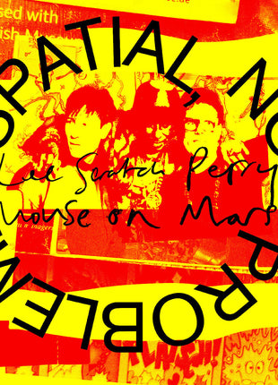 the album cover for Lee Perry  Scratch / Mouse On Mars - Spatial No Problem.