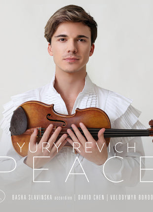 the album cover for Yury Revich - Peace