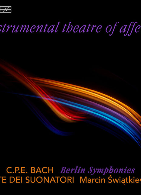 the album cover for Arte dei Suonatori - C.P.E. Bach: Berlin Syms I