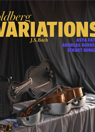 the album cover for Asya Fateyeva - J. S. Bach: Goldberg Variationen