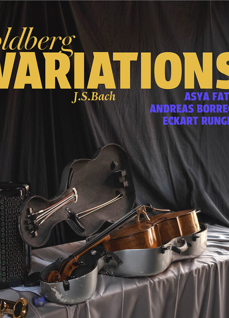 the album cover for Asya Fateyeva - J. S. Bach: Goldberg Variationen