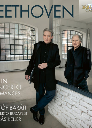 the album cover for Kristof Barati - Beethoven: Vn Concerto Op. 61; Romances For Vn &