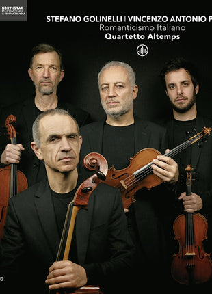 the album cover for Quartetto Altemps - Romanticismo Italiano (Sacd)