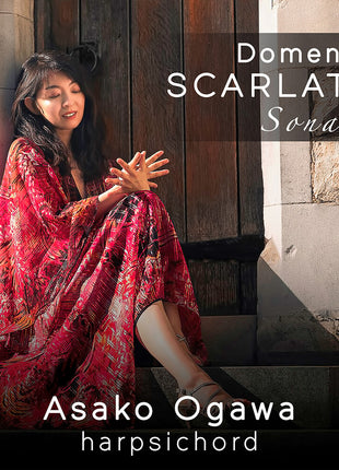 the album cover for Asako Ogawa - Domenico Scarlatti: Sonatas