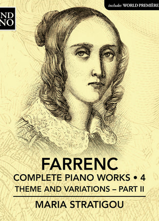the album cover for Maria Stratigou - Farrenc: Complete Pno Works Vol. 4