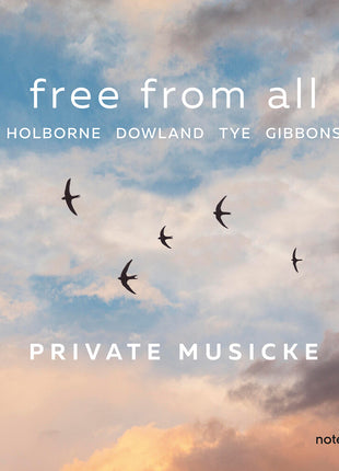 the album cover for Private Musicke - Free From All