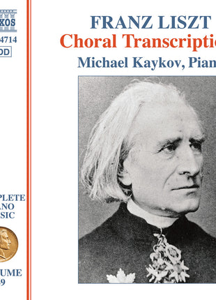 the album cover for Michael Kaykov - Liszt: Complete Pno Music Vol. 69