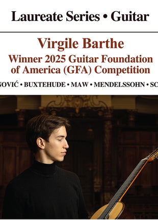 the album cover for Virgile Barthe - Virgile Barthe Guitar Recital